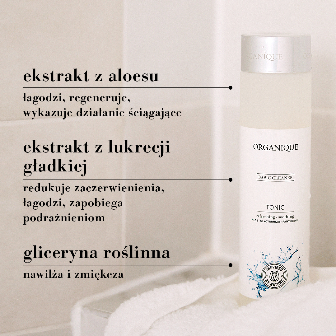 Łagodzący tonik Basic Cleaner